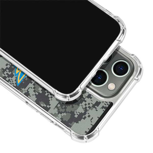 NHL St. Louis Blues Camo iPhone 14 Pro Clear Case